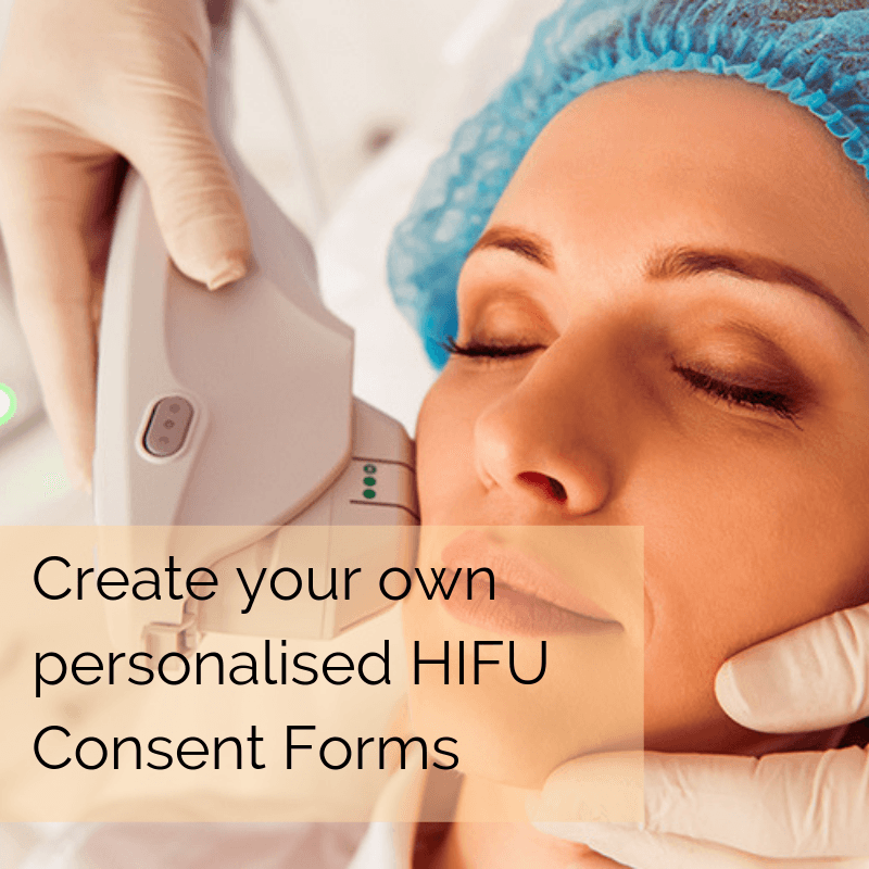 HIFU treatment consent forms