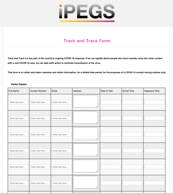 track-and-trace-form-template-covid-19-by-ipegs-ltd